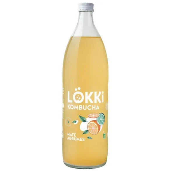 Kombucha maté agrumes 1L