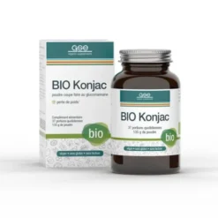 Konjac glucomannane coupe faim