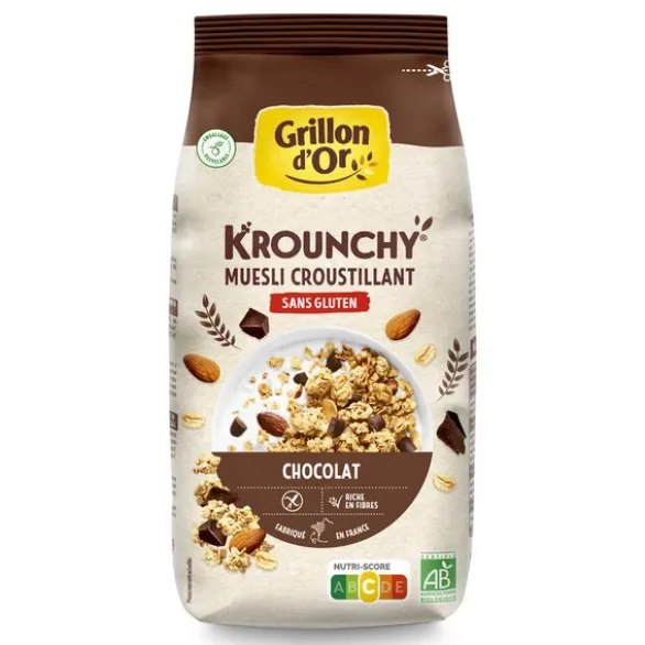Krounchy chocolat sans gluten 500g