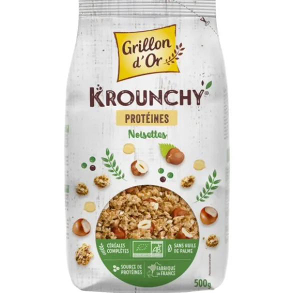 Krounchy protéiné noisettes 500g
