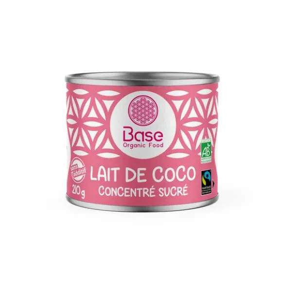Lait de coco concentré sucré 210g