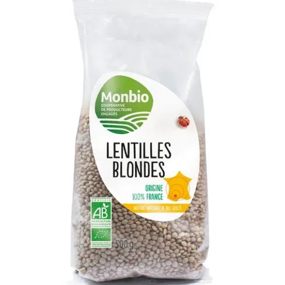 Lentilles blondes France 500g