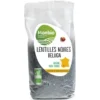 Lentilles noires beluga France 500g