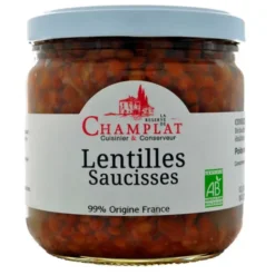 Lentilles saucisses 340g
