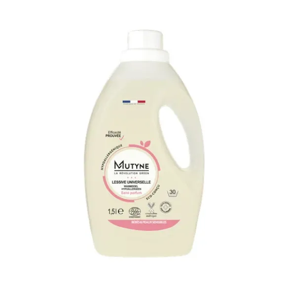 Lessive liquide bébé peaux sensible 1,5L