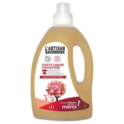 Lessive liquide pivoine cerise 1.5l