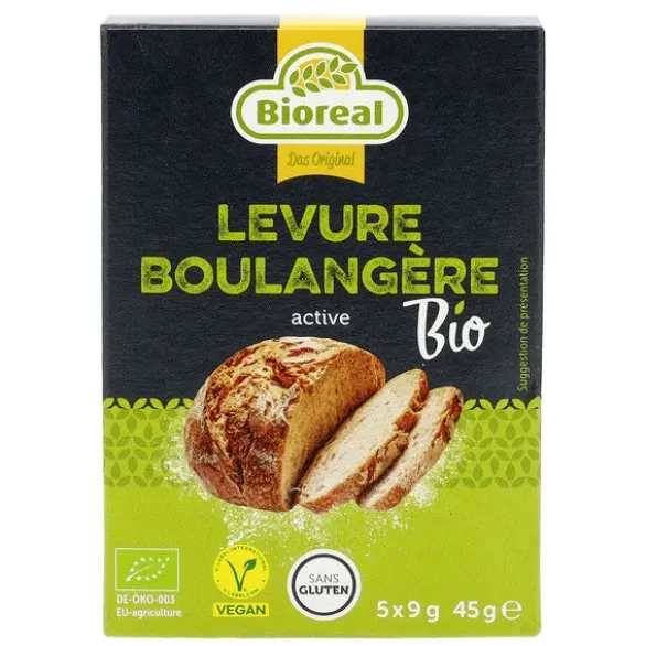 Levure boulangère déshy sans gluten 5x9g