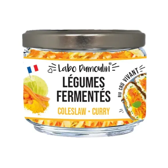 Légumes fermentés coleslaw curry 180g