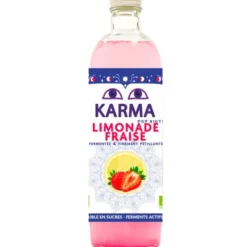 Limonade pop biotic fraise 75 cl