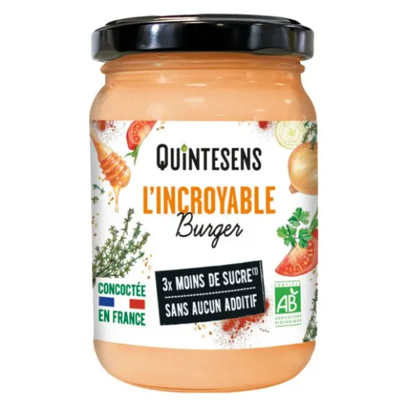 L'incroyable sauce burger 180g