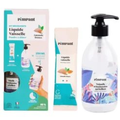 Liquide vaisselle amande bouteille + recharge