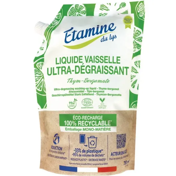 Liquide vaisselle bergamote thym 750ml