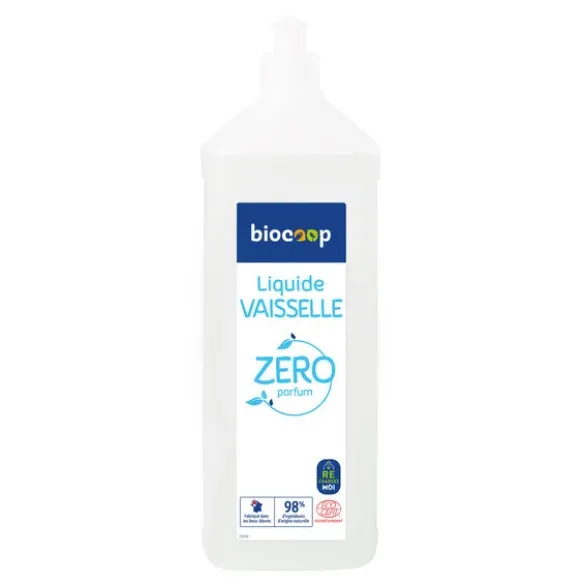 Liquide vaisselle zéro parfum 1L