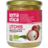 Litchis entiers dénoyautés au jus d'ananas 260g net égoutté