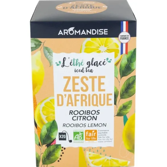 L'Éthé Glacé Zeste d'Afrique rooibos citron 20x1,8g