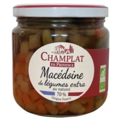 Macédoine de légumes 240g net égoutté