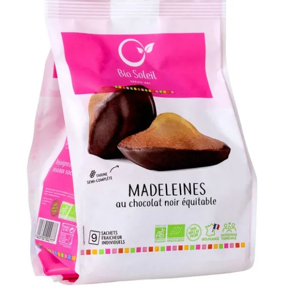 Madeleine chocolat noir (9) 200g