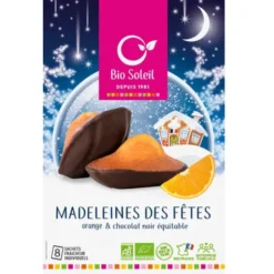Madeleine orange et chocolat noir 200g