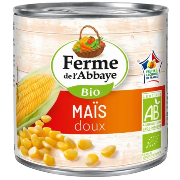 Maïs doux grains 285g net égoutté