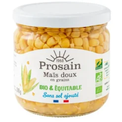 Maïs doux grains sans sel 240g net égoutté