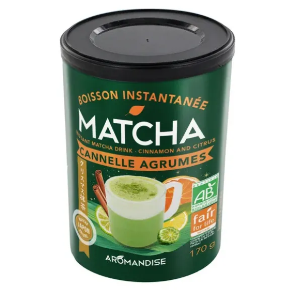 Matcha cannelle agrumes 170g