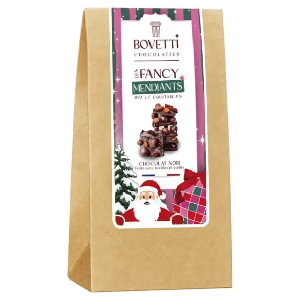 Mendiants chocolat noir 120g