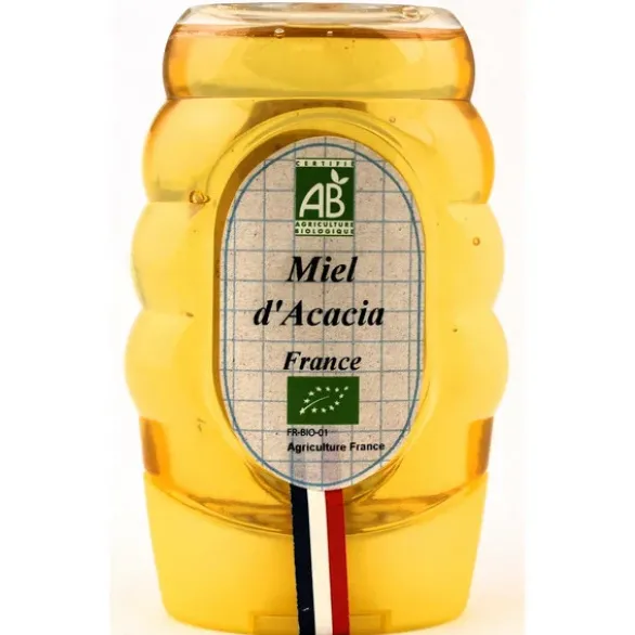 Miel acacia flacon souple 360g