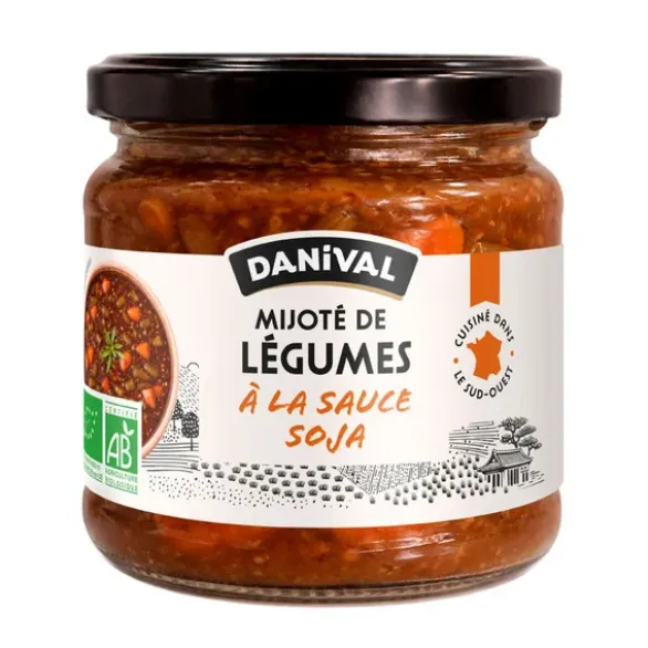 Mijoté de légumes à la sauce soja 350g