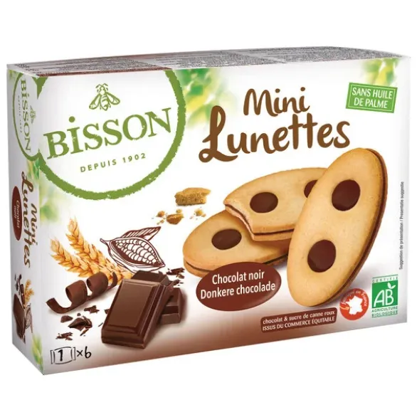 Mini lunettes chocolat noir (6) 175g