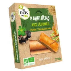 Mini nems légumes (8) 200g