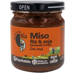 Miso riz & soja fermenté 4 mois gen mai 200g