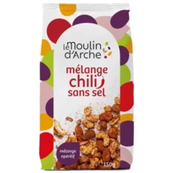 Mélange apéritif chili sans sel 150g
