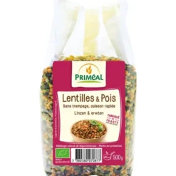 Mélange lentilles et pois 500g