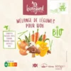 Mélange légumes pour wok 600g