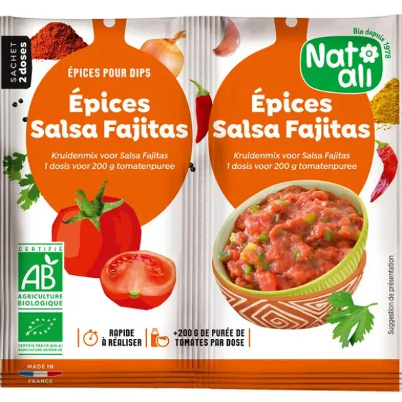 Mélange épices fajitas 2x5g