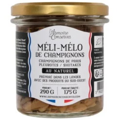 Méli-mélo de champignons 175g net égoutté