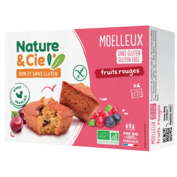 Moelleux fruits rouges 150g