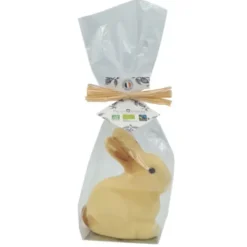 Moulage lapin chocolat blanc 70g
