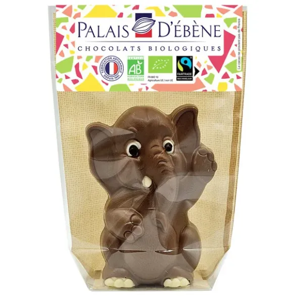 Moulage éléphant chocolat au lait 110g