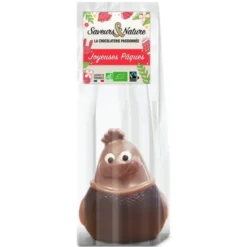 Moulage poule tricot chocolat au lait 60g