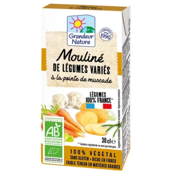Mouliné légumes variés 30cl