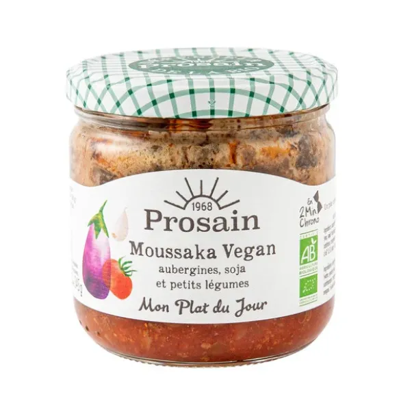 Moussaka vegan aubergine soja 345g