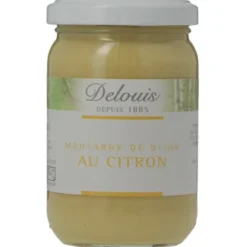 Moutarde de Dijon citron 200g