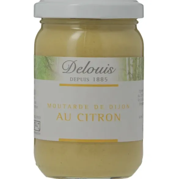 Moutarde de Dijon citron 200g