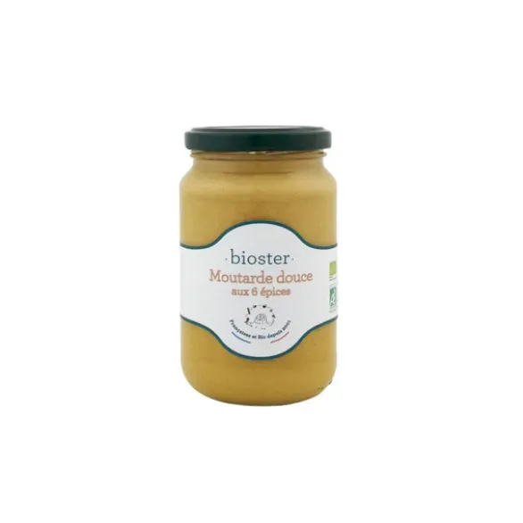 Moutarde douce 6 épices 350g