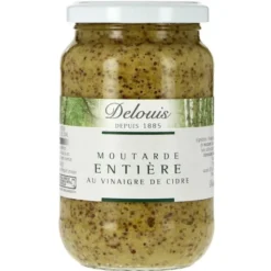 Moutarde entière au vinaigre de cidre 350g
