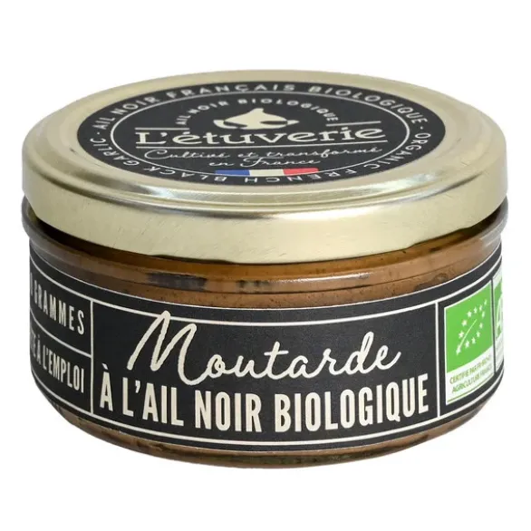 Moutarde à l'ail noir 150g