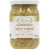 Moutarde à l'ancienne pauvre en sel 180g