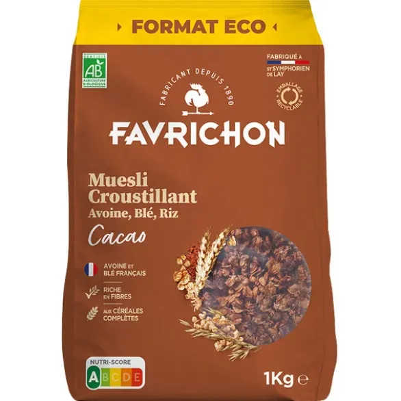 Muesli croustillant cacao 1kg