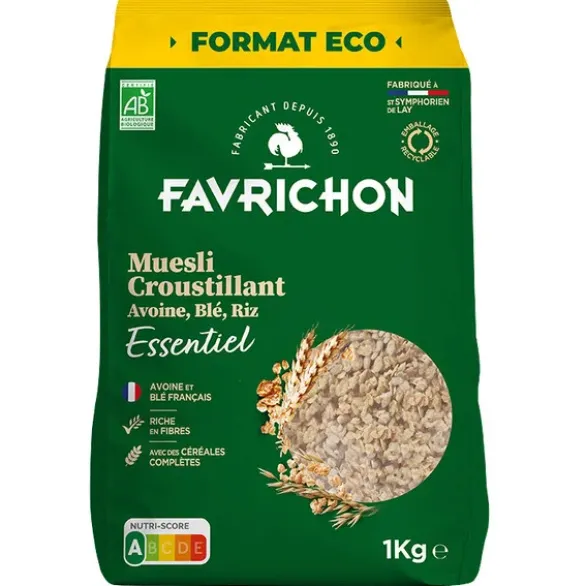 Muesli croustillant essentiel 1kg